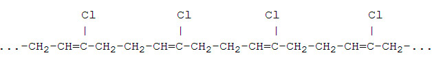Формула строения хлоропреновых каучуков