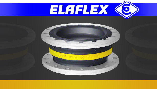 Резиновый компенсатор Elaflex для трубы с широким диаметром